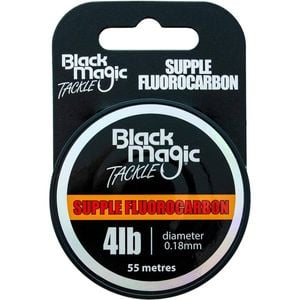 Black Magic Supple Fluorocarbon Fishing Tippet Leader 4lb