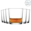 Lav Bodega 345ml Double Old Fashioned Tumbler Glasses - Set Of 12 Whiskey Rocks Glasses Scotch, Bourbon, Cocktails & Water