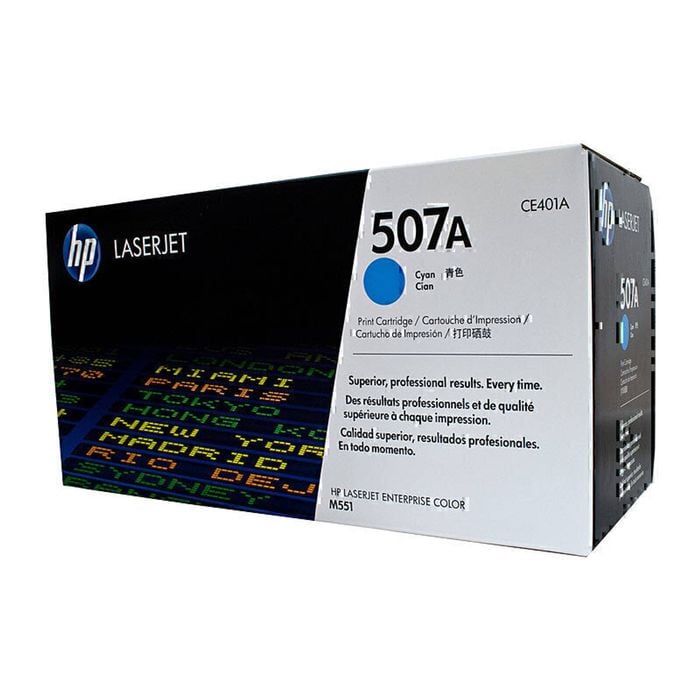 Hp #507a Cyan Toner Ce401a