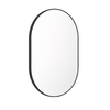Barelli 750 x 500mm Black Signature High Specification Scala Pill Shaped Framed Mirror