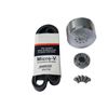 10psi (3.4 Inch) Boost Pulley Upgrade Kit With Belt To Suit Holden L67 Supercharged V6