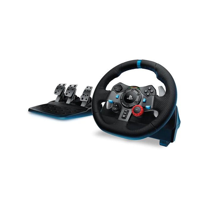 Logitech G29 Driving Force Racing Wheel For PS3 And PS4 - Black