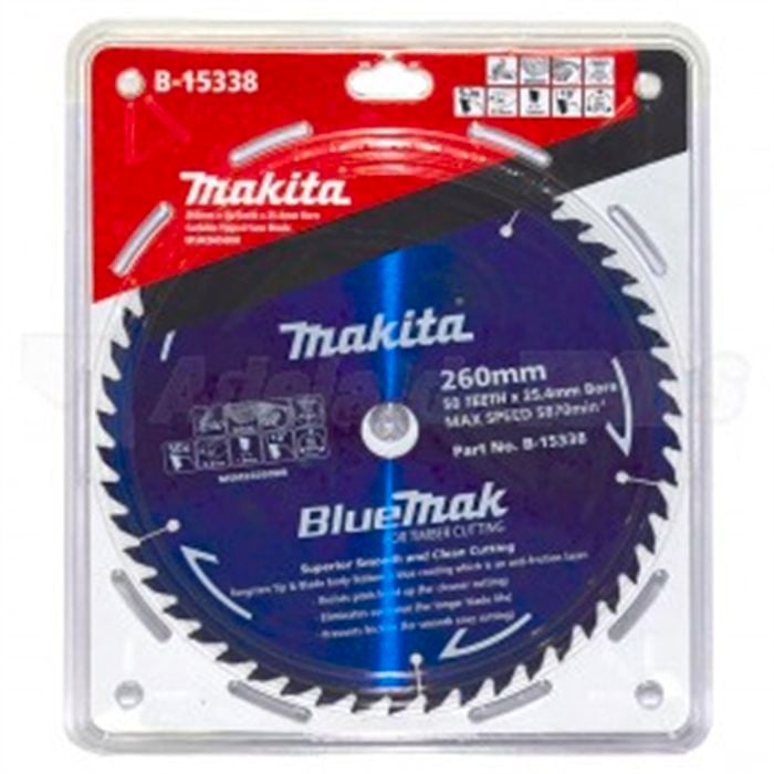 Makita Medium Fine Blade 260mm 50 Teeth
