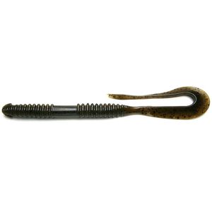 Keitech Mad Wag 8" Scented Soft Plastic Fishing Lure 101S Green Pumpkin Pepper