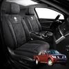 Australian Goose Edition Front Seat Covers for Nissan Navara 2005 - 2015 (D40 RX) - Suede, Universal Fit - Black