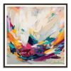 Artist Lane "New Beginnings " by Amira Rahim - 75x75cm Black Framed Print
