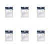 6pk Malli Sewing Sponge Removable Bra Pad Lingerie Inserts Semi Round Assorted