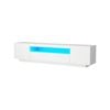 Oikiture Entertainment Unit Tv Cabinet Led Gloss White 180cm Particle Board