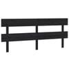vidaXL Bed Headboard Bedroom Furniture Bed Header Black 184 cm