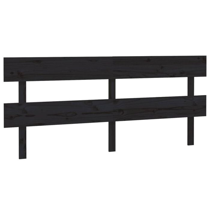 vidaXL Bed Headboard Bedroom Furniture Bed Header Black 184 cm