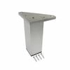 Adoored 120mm Square Plastic Cabinet Leg