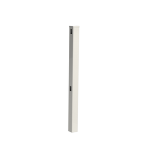 RapidFence 1900 x 127mm White Picket PVC End Post