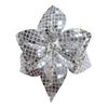 Mirabella Christmas Tree Flower Decoration Silver