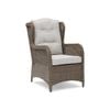 FurnitureOkay Rosebud Wicker Outdoor Lounge Chair - Brown