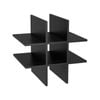 Flexi Storage Clever Cube 330 x 330 x 270mm Black Wine Rack Insert