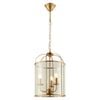 Cougar Lighting Clovelly Pendant Light Gold 3lt