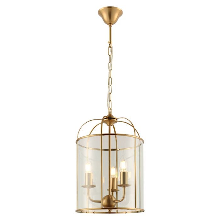 Cougar Lighting Clovelly Pendant Light Gold 3lt