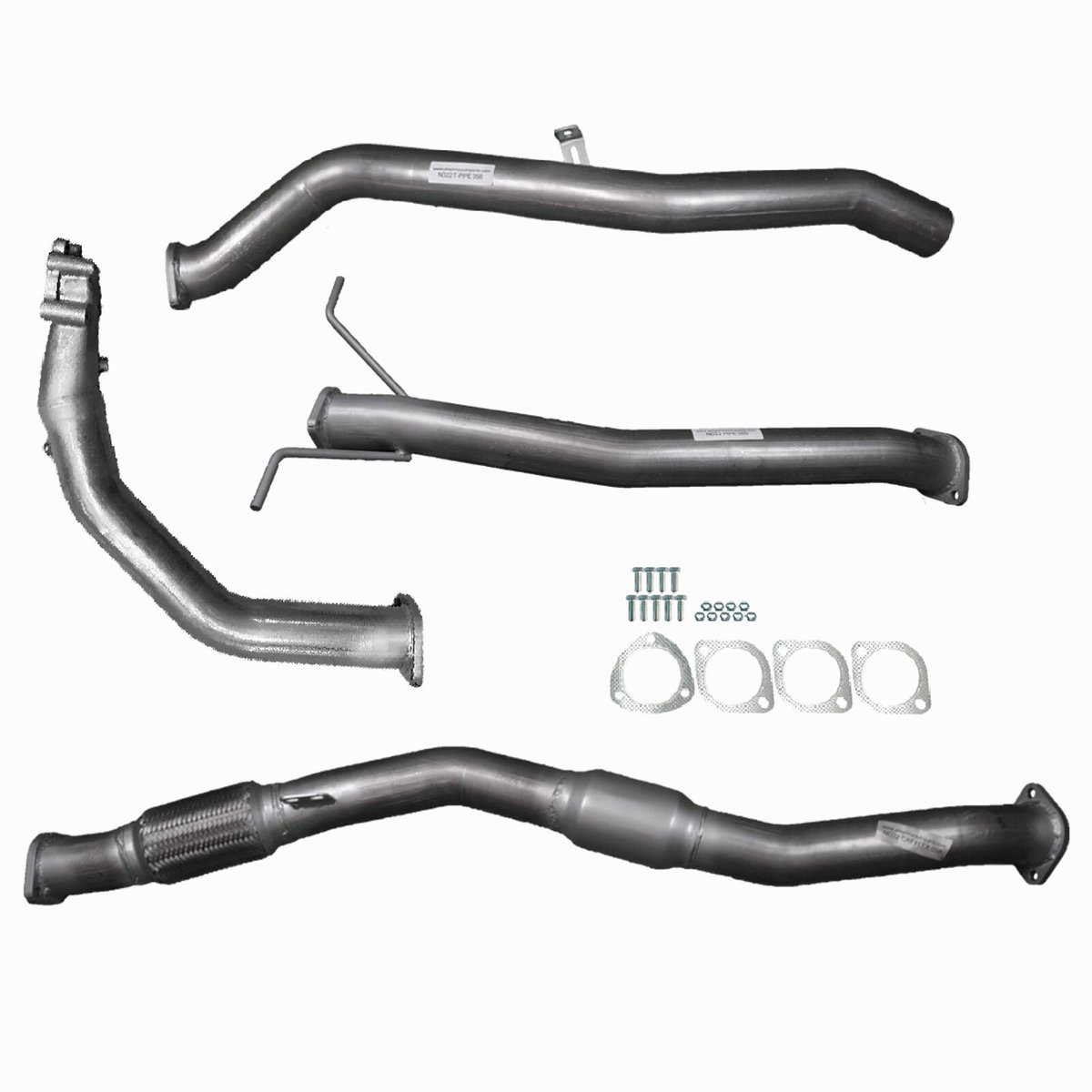 Compatible With Nissan Navara D22 (2003-2015 2.5L & 3.0L) Muffler Delete & Tail Pipe Exhaust System