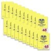 20pc Spirax 243 Music Book A4 48-pages Staved Writing Paper Notebook Yellow