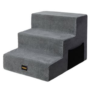 PaWz 3-Steps Non-Slip Foam Dog Stairs
