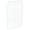 ProtectorAl 800 - 1200 x 1800mm Pearl White Aluminium Batten Pool Gate