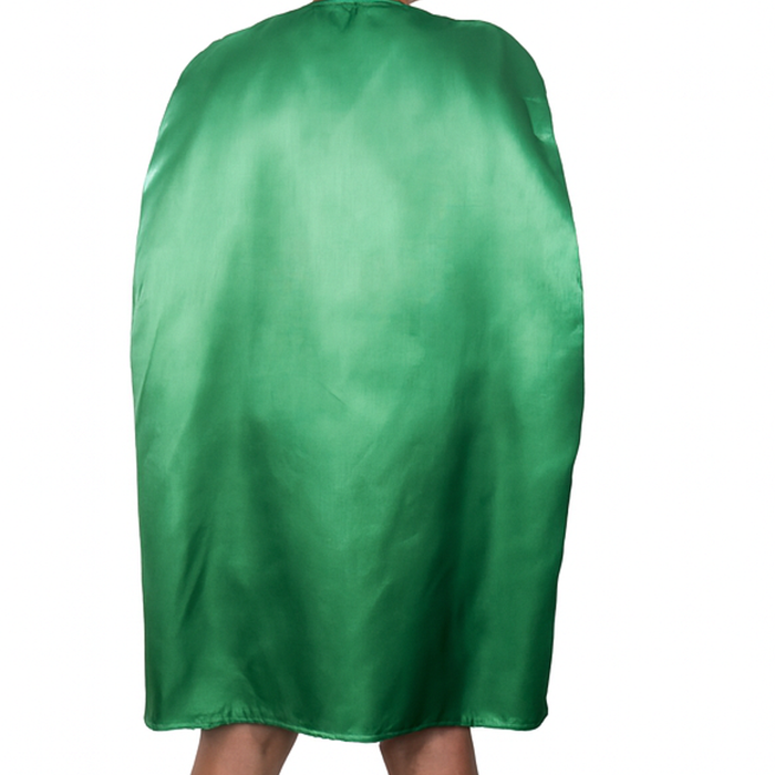 MEDIUM CAPE Kids Childrens Party Costume Vampire Halloween Coat School Team Green