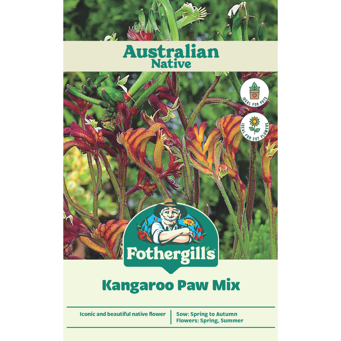 Fothergill's Australian Native Wildflower Kangaroo Paw Mix