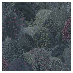Arboretum Navy Berry Wallpaper by Holden Decor  10.05m by  53cm