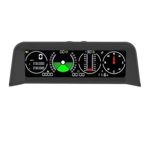 NNEOBA X90 GPS Speedometer & Inclinometer Multi-Function Head-Up Display Black