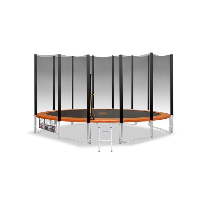Kahuna Blizzard 14ft Trampoline-orange