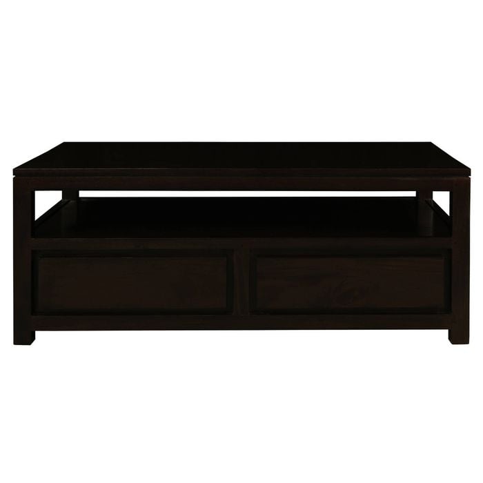 Amsterdam 4 Drawer Coffee Table (Chocolate)