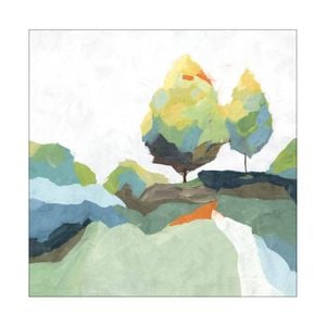 Artey | Blocked I - Stretched Canvas - Stretched Canvas - 50 x 50cm