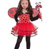 Cute Ballerina Ladybug Girls Costume - 4-6