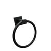 Barelli Piazza Single Towel Ring - Matte Black