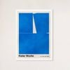 Galrie Kieler Woche 1964 Regatta Poster by Hans Hillmann - Nautical Art, White Frame, 50 x 70cm (20 x 28inch)