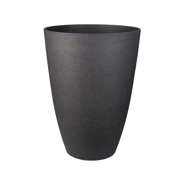 MODA 40cm Black Tall Faux Planter