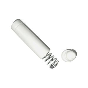 Windoware 25mm White Spring Fit Curtain Rod End - 1 Pack