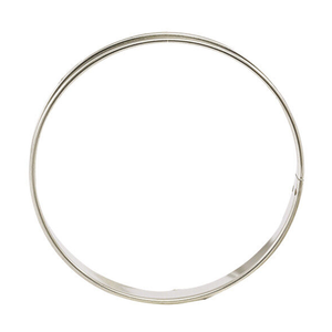 Matfer Bourgeat Stainless Steel Tart Ring - 85x16mm