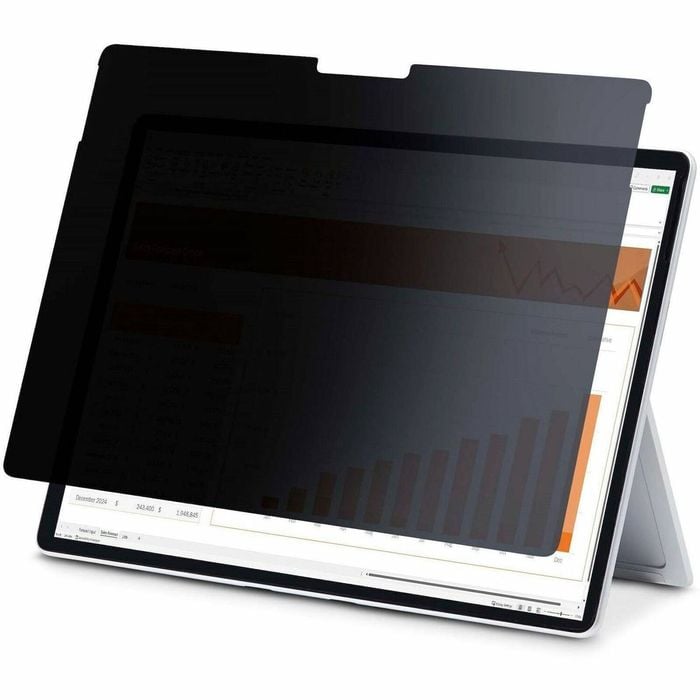 Startech.com 4-way 12.3in Surface Pro 4/5/6/7/7+ Privacy Screen Filter, For Portrait/landscape, Touch-enabled, +/- 30 Deg. View,