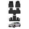 AUSGO 3D Car Floor Mats for Tesla Model Y L 6-Seat 2026-Onwards All-Weather Floor Liners