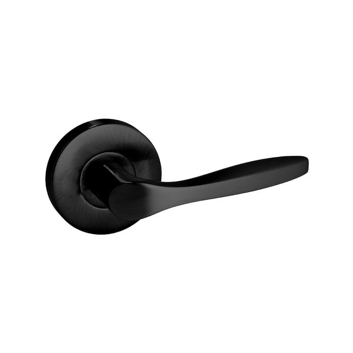 Schlage Black Matt Element Series Carla Dummy Lever