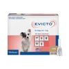 Evicto Spot On Flea & Worm Treatment For Very Small Dogs 2.6-5kg Pink 4 Pack