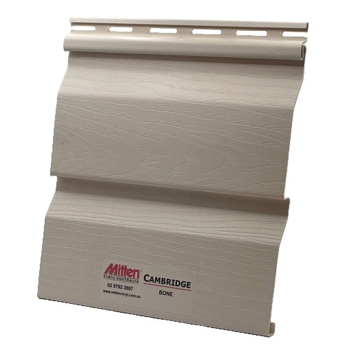 Mitten Vinyl Australia 5.84m shell Bone Cambridge Vinyl Cladding