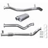 Ignite Exhausts Turbo Back For Toyota Landcruiser 79 Series V8 D/cab 3" No Cat With Muffler Raw Aluminised Steel