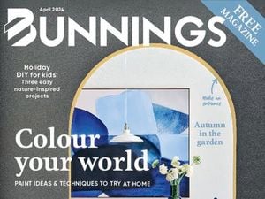 Bunnings Magazine April 2024 cover.