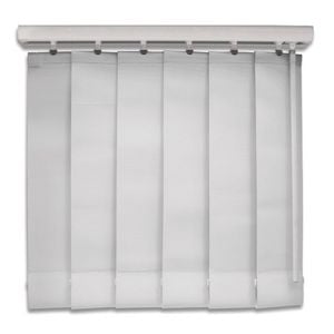 Riva 2372 - 2593 x 2721 - 3020mm Custom Made 89mm Essentials Blockout Vertical Blind