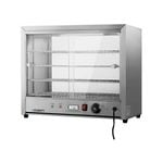 Devanti Commercial Food Warmer Electric Display Cabinet 4 Tier