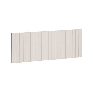 Kaboodle 1000mm Cremasala V-Groove Slimline Door