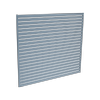 ProtectorAl Up to 2000W x Up to 1766H Deep Ocean Aluminium Slat Screen Kit