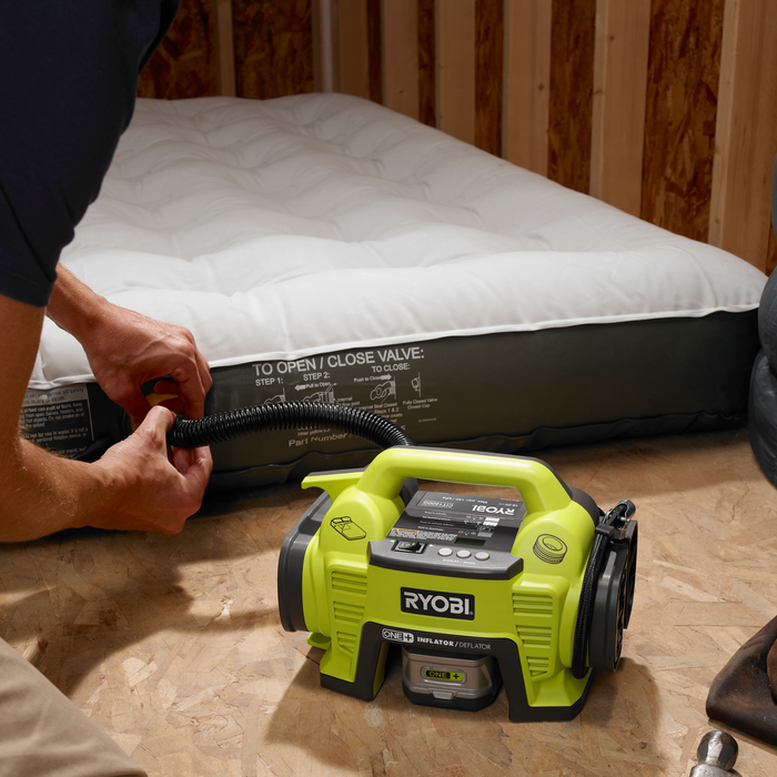 Ryobi ONE+ 18V Cordless Air Inflator Deflator CIT1800G Skin